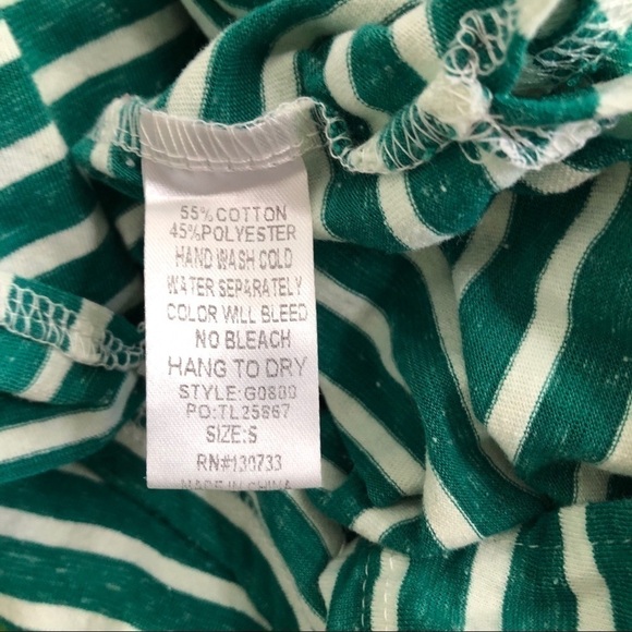 UMGEE Striped Lace Up Boho High Lo Top - Picture 9 of 9